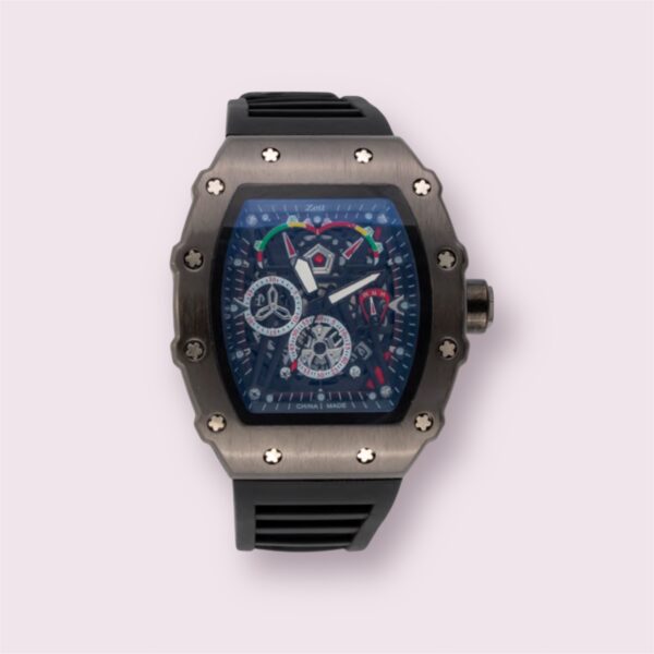 Reloj Analogo Londinense 
Carcaza gris obscuro
