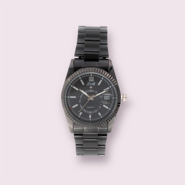 Reloj Zeit Análogo negro Casual Correa De Metal Dama