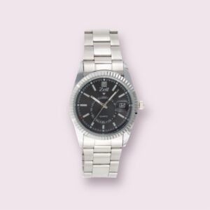 Reloj Zeit Anáogo plateado Correa De Metal Dama