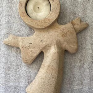 Porta Vela "Ángel de Luz" | Mármol Belagio Premium