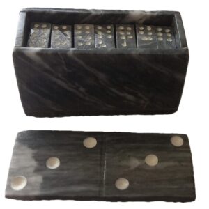 JUEGO DE DOMINO CHICO DE MARMOL