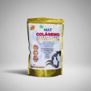 Colágeno Hidrolizado MAT con Ácido Hialurónico y Biotina - Sabor Café | 30 Porciones