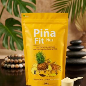 Piña Fit Plus MAT - Termogénico Natural con L-Carnitina y Mango Africano | Polvo 300g